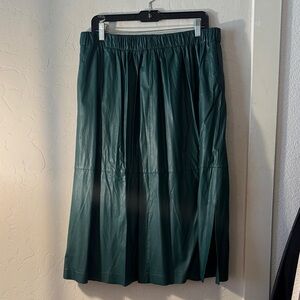 A New Day Dark Green A-Line Skirt